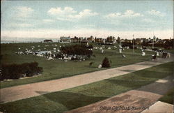 Ocean Park Oak Bluffs, MA Postcard Postcard