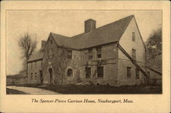 The Spencer-Pierce Garrison House Postcard