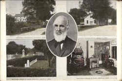 Whittier Birthplace Haverhill, MA Postcard Postcard