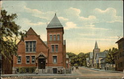 Public Library Postcard