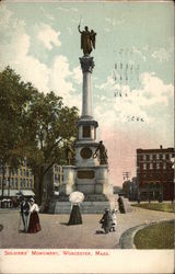 Soldiers' Monument Postcard