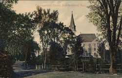 Congregational Church East Northfield, MA Postcard Postcard