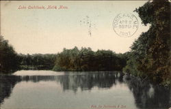 Lake Cochituate natick, MA Postcard Postcard