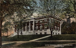 Eaton Memorial Library, Tufts College Medford, MA Postcard Postcard