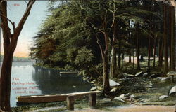 The Fishing Hole, Lakeview Park Postcard