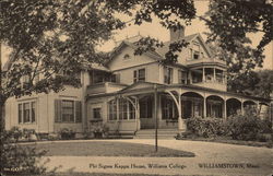 Phi Sigma Kappa House, Williams College Postcard