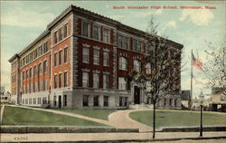 South Worcester High School Postcard