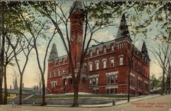 Classical High School Postcard