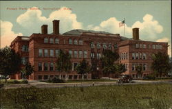 Forest Park School Springfield, MA Postcard Postcard