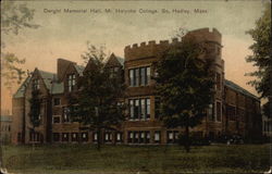 Dwight Memorial Hall, Mt. Holyoke College Postcard