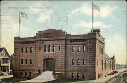 Waltham Armory Postcard