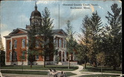 Olmsted County Court House Postcard