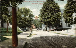 Clinton Ave. from Belmont St Postcard