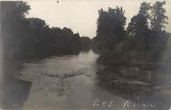 Eel River Fairbanks, IN Postcard Postcard