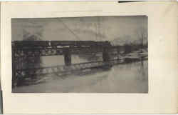 Railroad Bridge Postcard