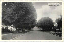 West Sandusky Street Fredericktown, OH Postcard Postcard