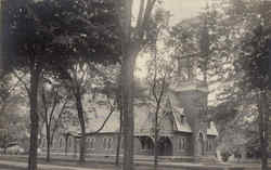 Church in the Trees Postcard