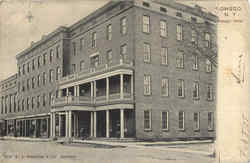 Ahwago Hotel Owego, NY Postcard Postcard