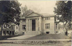 Public Library Postcard