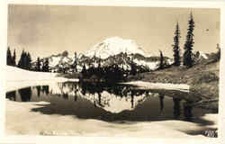 Mt. Rainier From Chinnook Pass Postcard