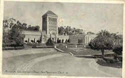 Museum, Golden Gate Park San Francisco, CA Postcard Postcard