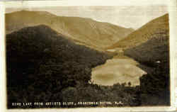 Echo Lake From Artists Bluff Postcard