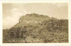 The Indian Head, White Mts Postcard