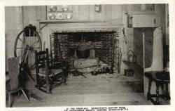 The Fireplace Concord, MA Postcard Postcard