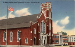 St. Peter's Church and Academy Postcard