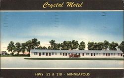 Crystal Motel Postcard