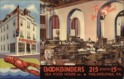 Bookbinders Sea Food House Postcard