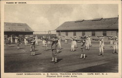 Camp Wissahickon - U.S. Naval Training Station Postcard