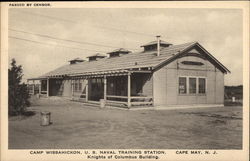 Camp Wissahickon, U.S. Naval Training Station Cape May, NJ Postcard Postcard