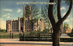 Fordham University - Keating Hall Postcard