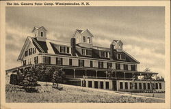 Geneva Point Camp - The Inn Winnipesaukee, NH Postcard Postcard