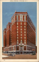 Hotel Syracuse New York Postcard Postcard