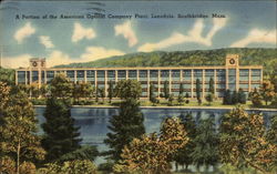 A Portion of the American Optical Company Plant, Lensdale Postcard