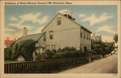 Birthplace of Maria Mitchell Postcard