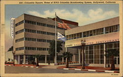 Columbia Square, Home of KNX Columbia Broadcasting System Hollywood, CA Postcard Postcard