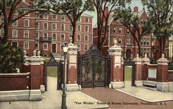 Brown University, Providence, R.I Rhode Island Postcard Postcard