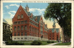 University of Vermont - Williams Science Hall Postcard