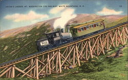 Washington Cog Railway Postcard