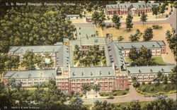 U. S. Naval Hospital Postcard