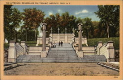 The Approach, Rensselaer Polytechnic Institute Troy, NY Postcard Postcard