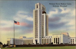 National Naval Medical Center, Bethesda, Maryland Postcard