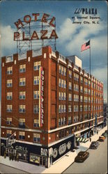 Hotel Plaza at Journal Square Postcard