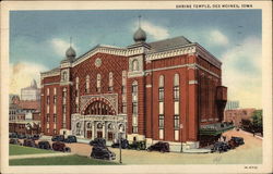 View of Shrine Temple Postcard