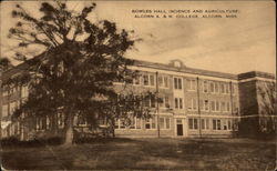 Alcorn A. & M. College - Bowles Hall (Science and Agriculture) Postcard