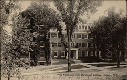 Dartmouth College - New Hampshire Hall Hanover, NH Postcard Postcard