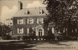 The President's House, Dartmouth College Postcard